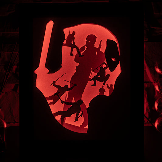 Deadpool - Diy Lightbox