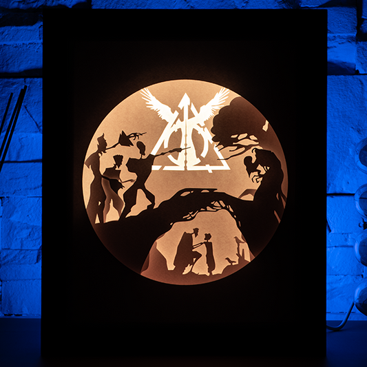 Deathly Hallows - Diy Lightbox