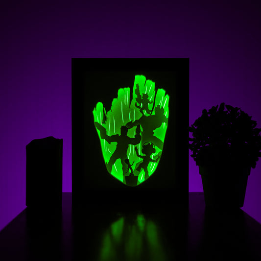 Groot - Diy Lightbox