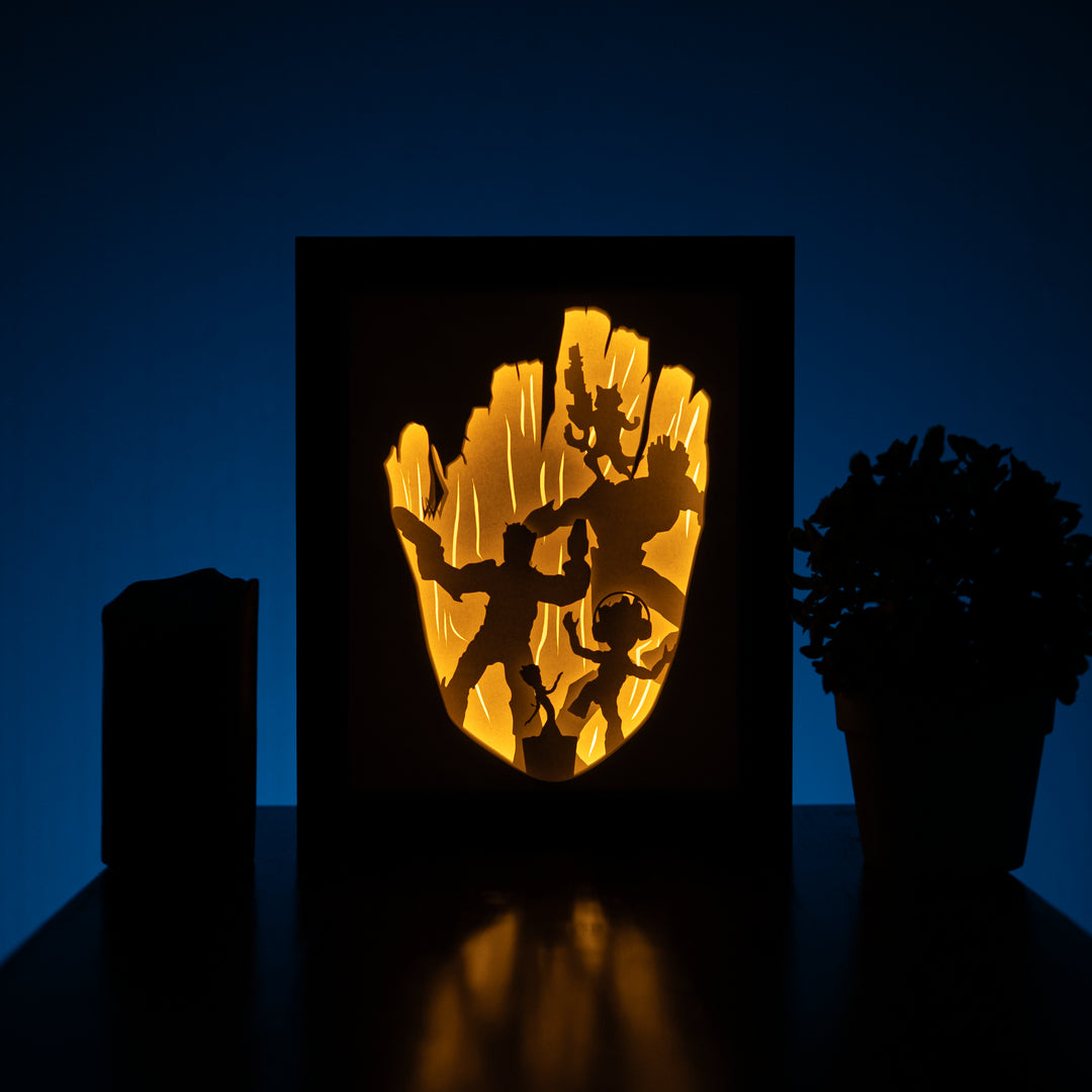 Groot - Diy Lightbox