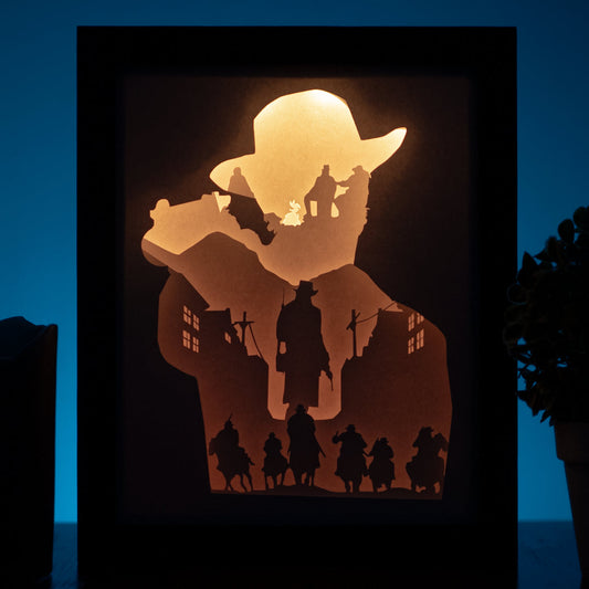 Red Dead Redemption - Diy Lightbox