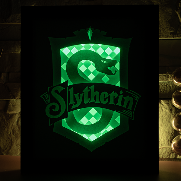 Slytherin - Diy Lightbox