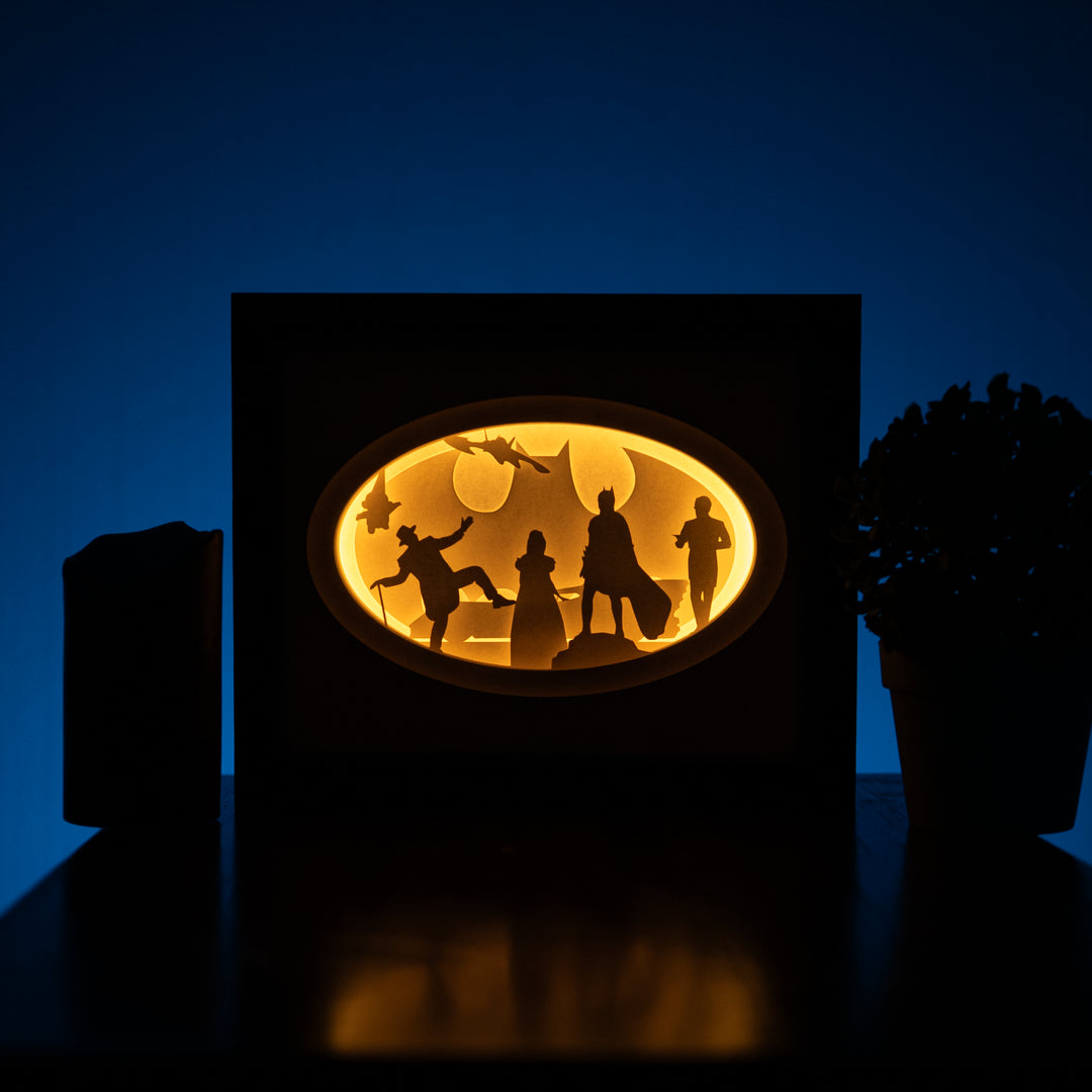 Batman 1989 - Diy Lightbox