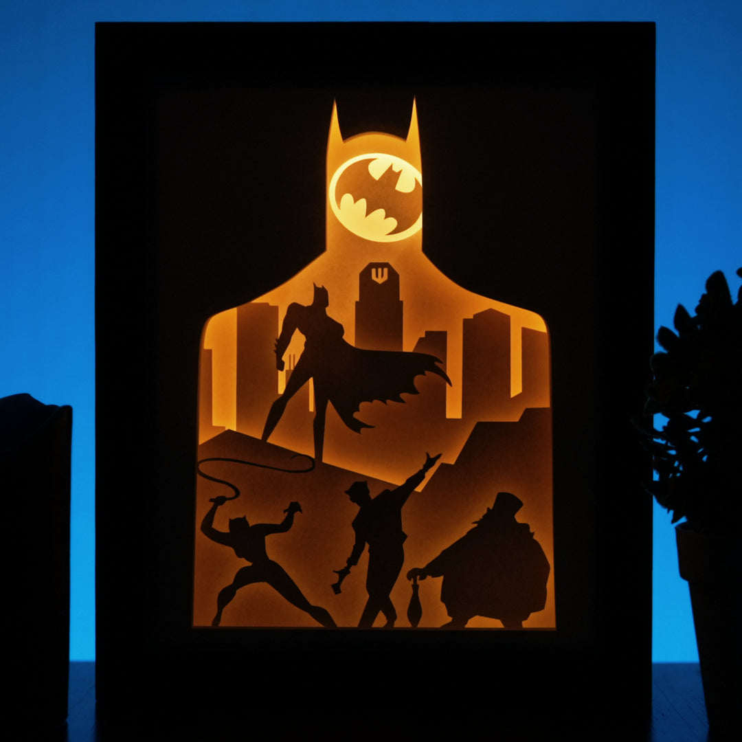Batman 1998 - Diy Lightbox