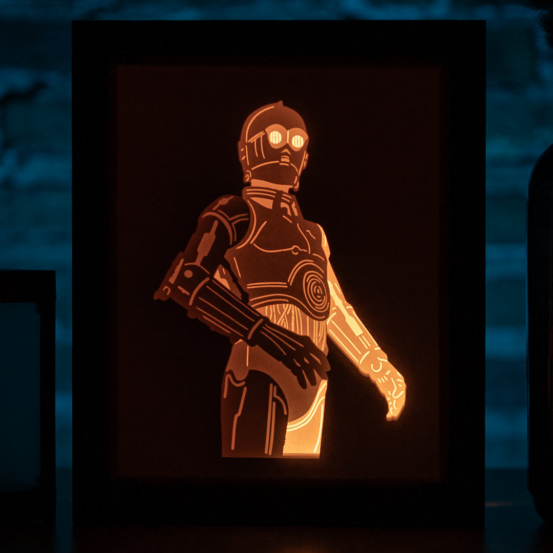 C-3PO - Diy Lightbox