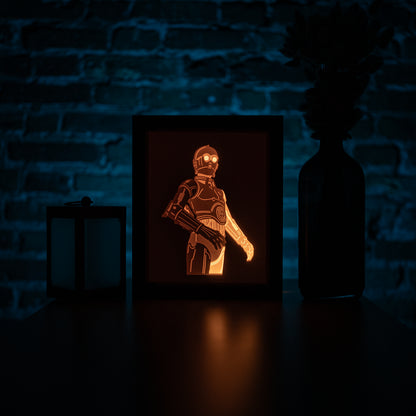 C-3PO - Diy Lightbox