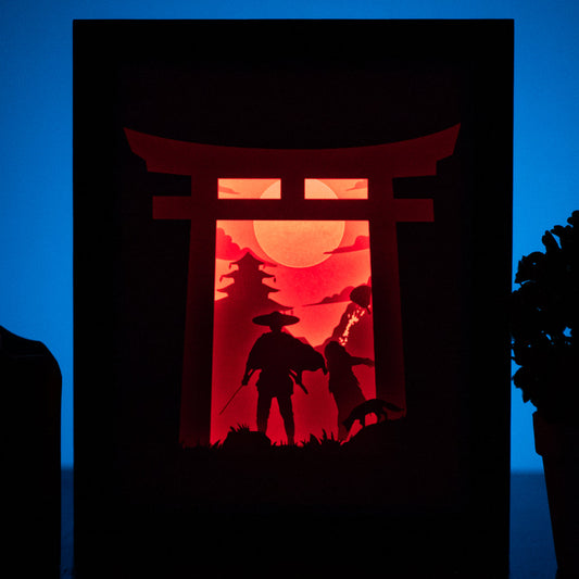 Ghost Of Tsushima - Diy Lightbox