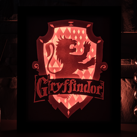 Gryffindor - Diy Lightbox
