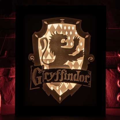 Gryffindor - Diy Lightbox