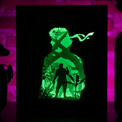 Metal Gear Solid - Diy Lightbox