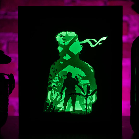 Metal Gear Solid - Diy Lightbox