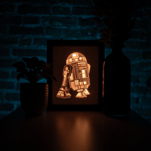 R2D2 - Diy Lightbox