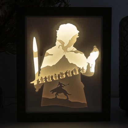 The Hobbit - Diy Lightbox