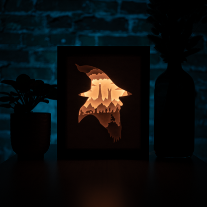 The Lord Of The Rings  - Diy Lightbox