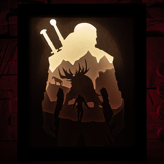 The Witcher - Diy Lightbox