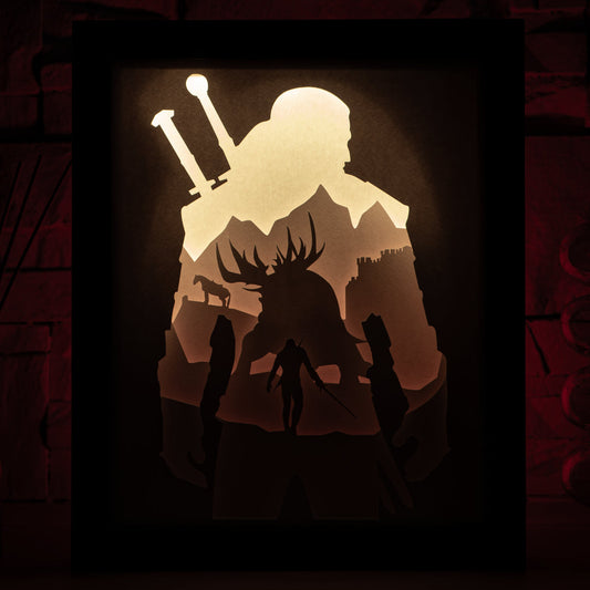 The Witcher - Diy Lightbox